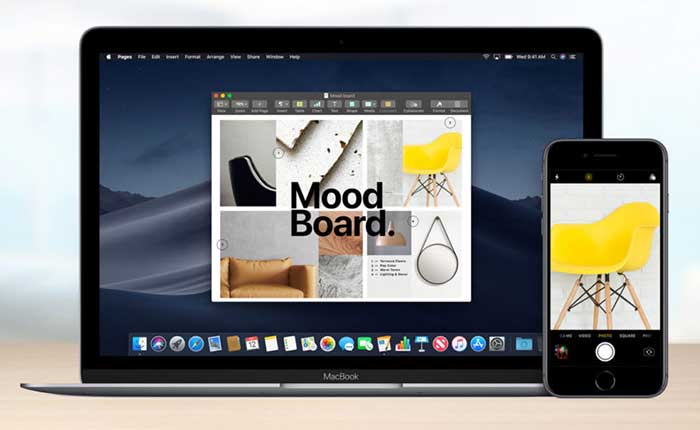 Review macOS Terbaru - Mojave Camera Continuity