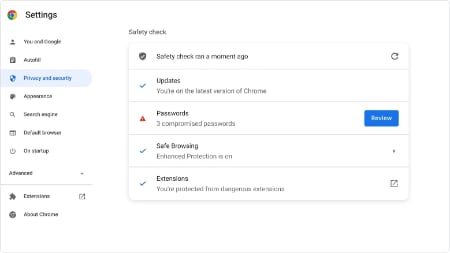 Safety Check