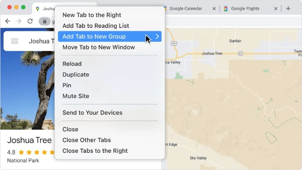 Tab Groups